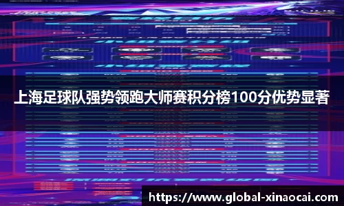 上海足球队强势领跑大师赛积分榜100分优势显著